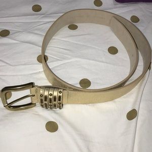 Authentic, Metallic Gold, Calvin Klein Belt